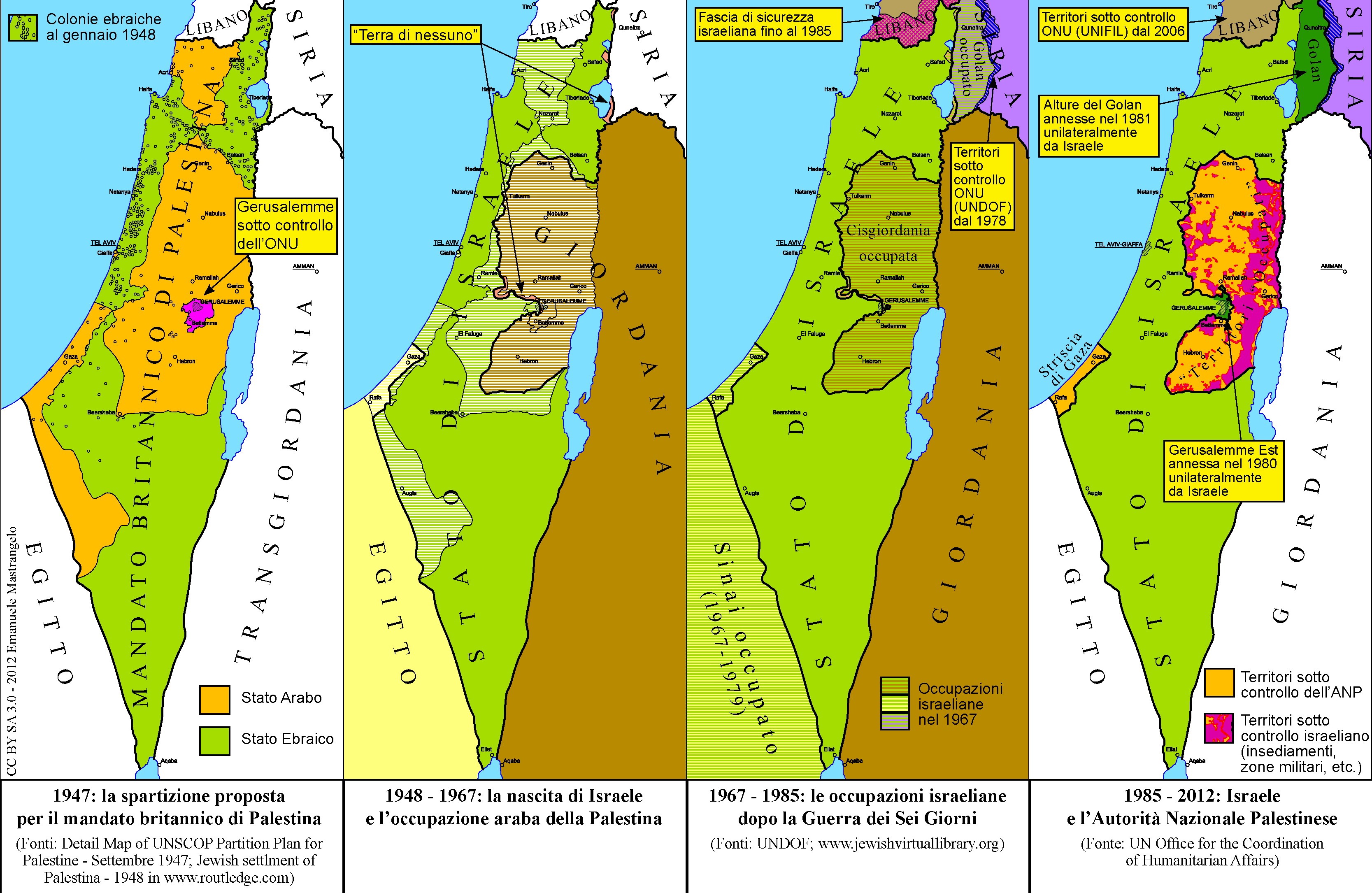Israele E Palestina La Storia Di Una Terra Contesa Focus It My XXX 