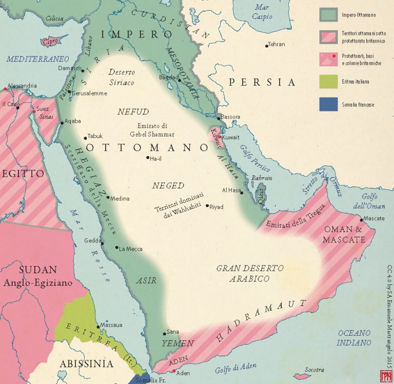 Atlante: Il Medio Oriente Prima E Dopo L’accordo Sykes-Picot – Nuova Storia